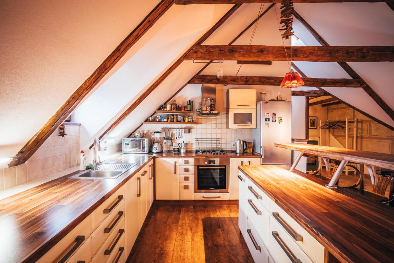 Designer Loft Leilighet Český Krumlov Eksteriør bilde