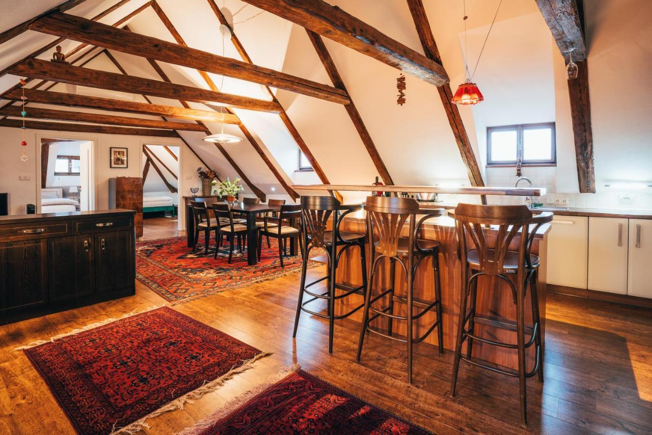 Designer Loft Leilighet Český Krumlov Eksteriør bilde
